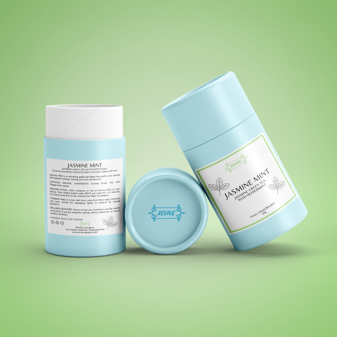JASMINE MINT - Jasmine Green Tea with Peppermint