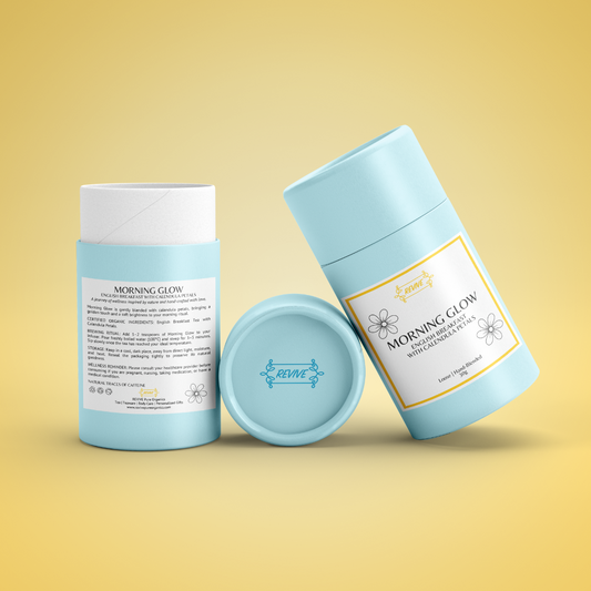 MORNING GLOW - English Breakfast with Calendula Petals