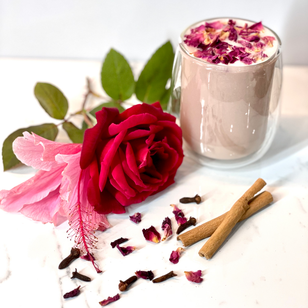 THE GORGEOUS PINK LATTE RECIPE - 100% VEGAN