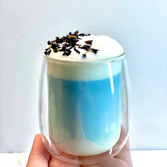 THE MAGICAL BLUE LATTE RECIPE