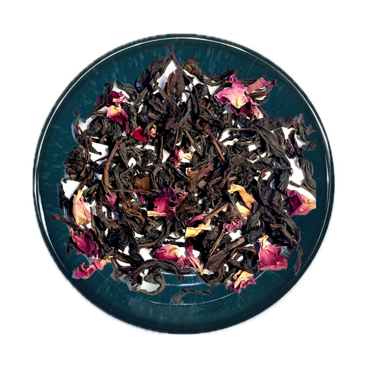 BLACK ROSE SAMPLE - Black Ceylon Tea with Rose Petals