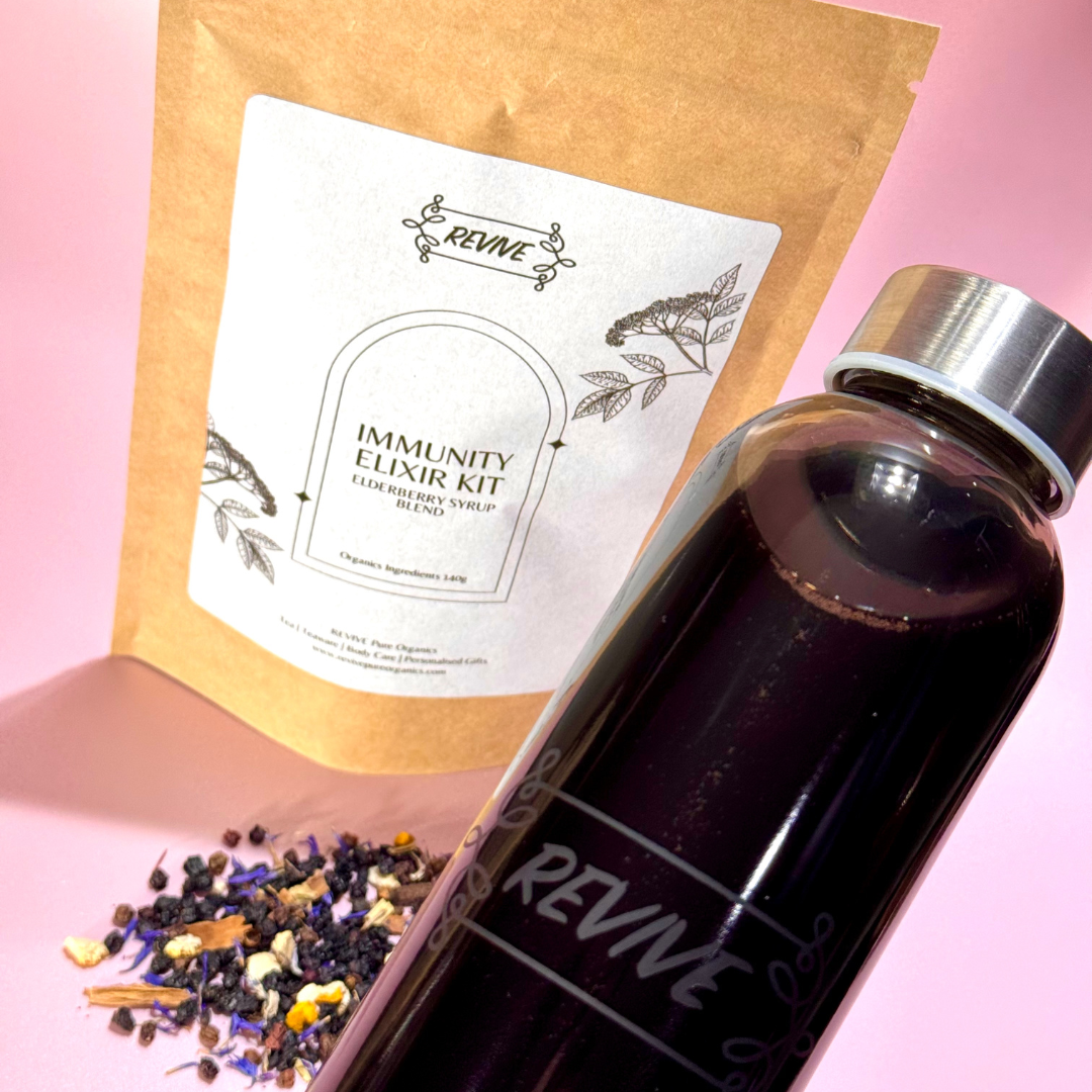 IMMUNITY ELIXIR KIT - Elderberry Syrup