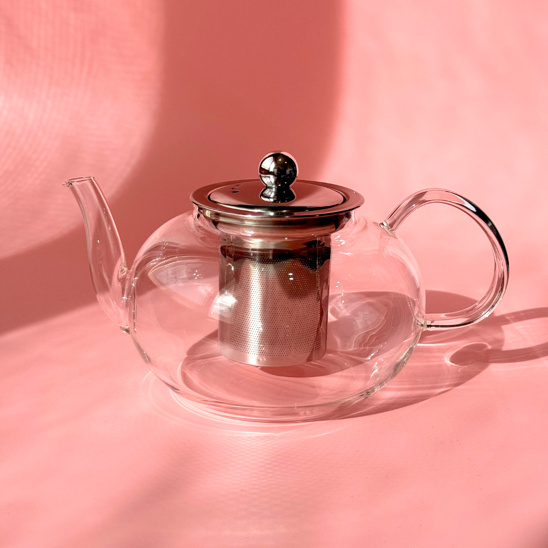 GLASS INFUSER TEAPOT