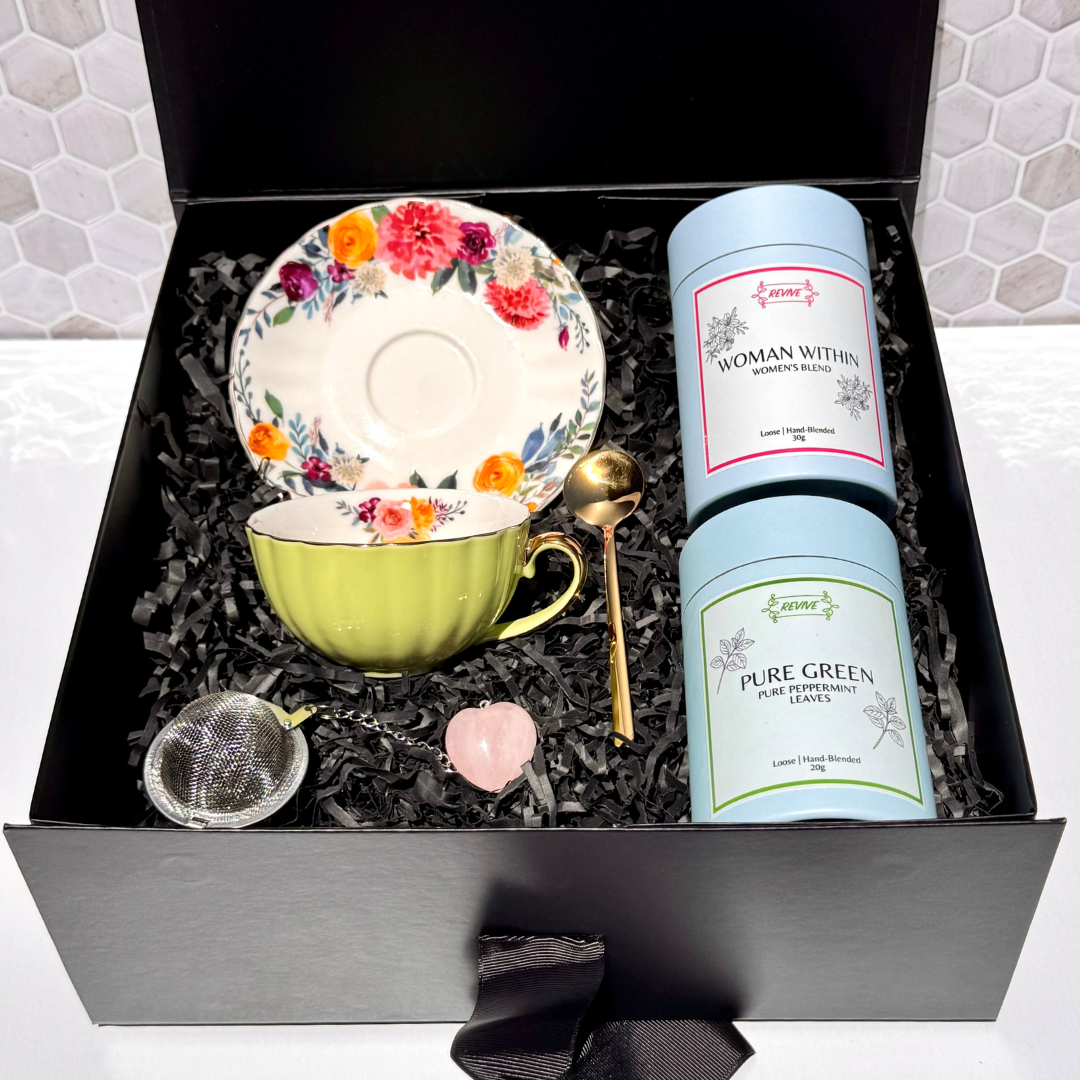LUXE TEA SET - MINT GREEN