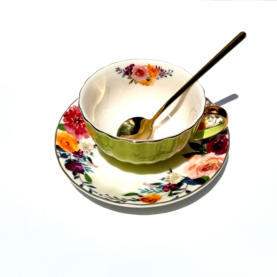 LUXE TEA SET - MINT GREEN