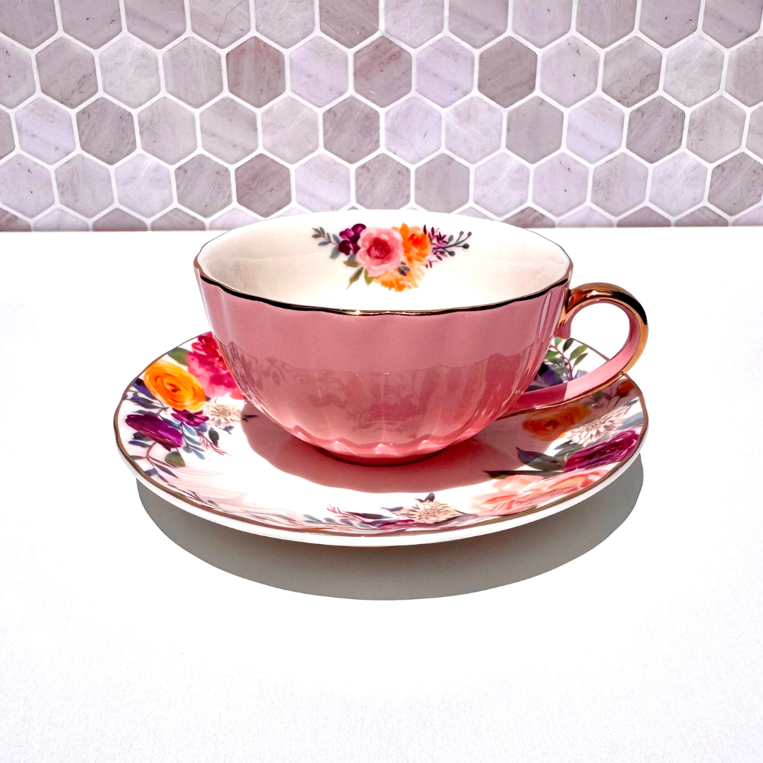 LUXE TEA SET - ROSE PINK