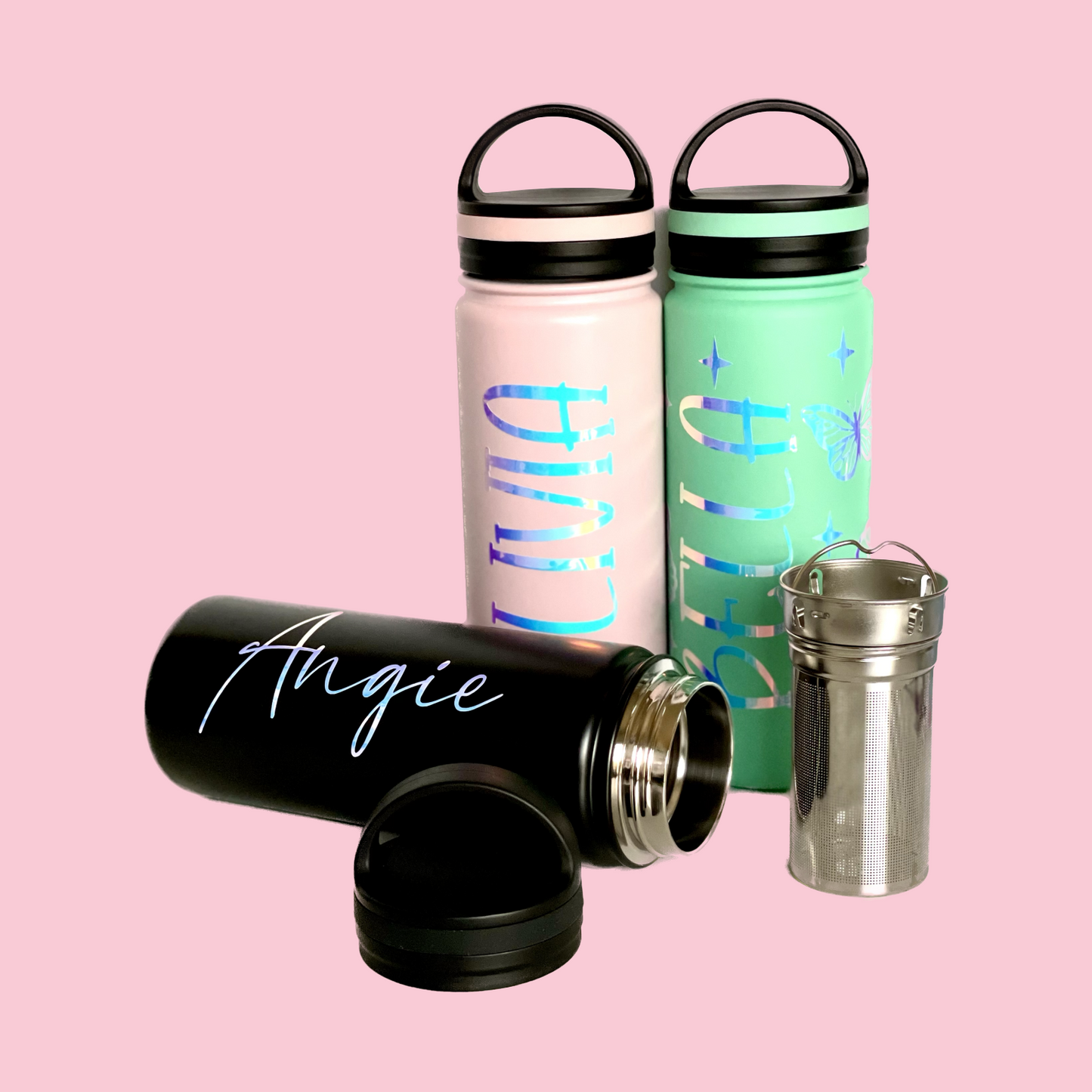 THERMOS Tea Bottle - Pink Candy