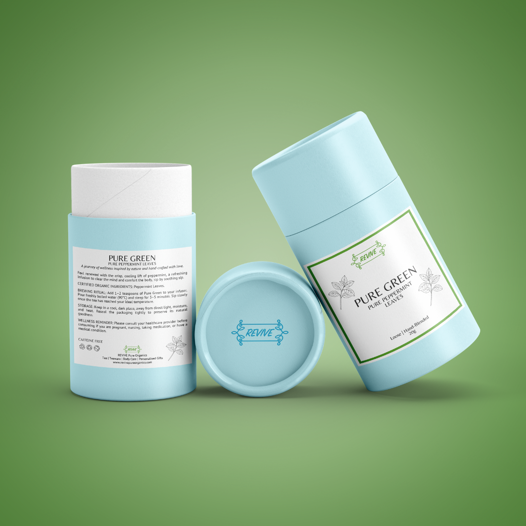 PURE GREEN - Pure Peppermint Leaves
